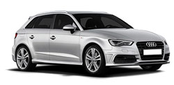 Noleggio auto Audi A3 Sportback