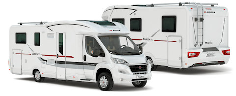 Modelli di camper disponibili in Austria