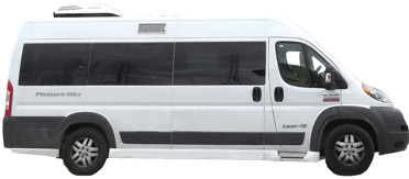 CanaDream fleet - Deluxe Van Camper